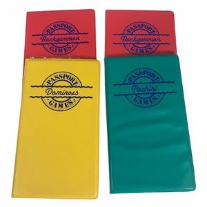 APPLAUSE INC Passport Travel Vintage 4 Mini Games